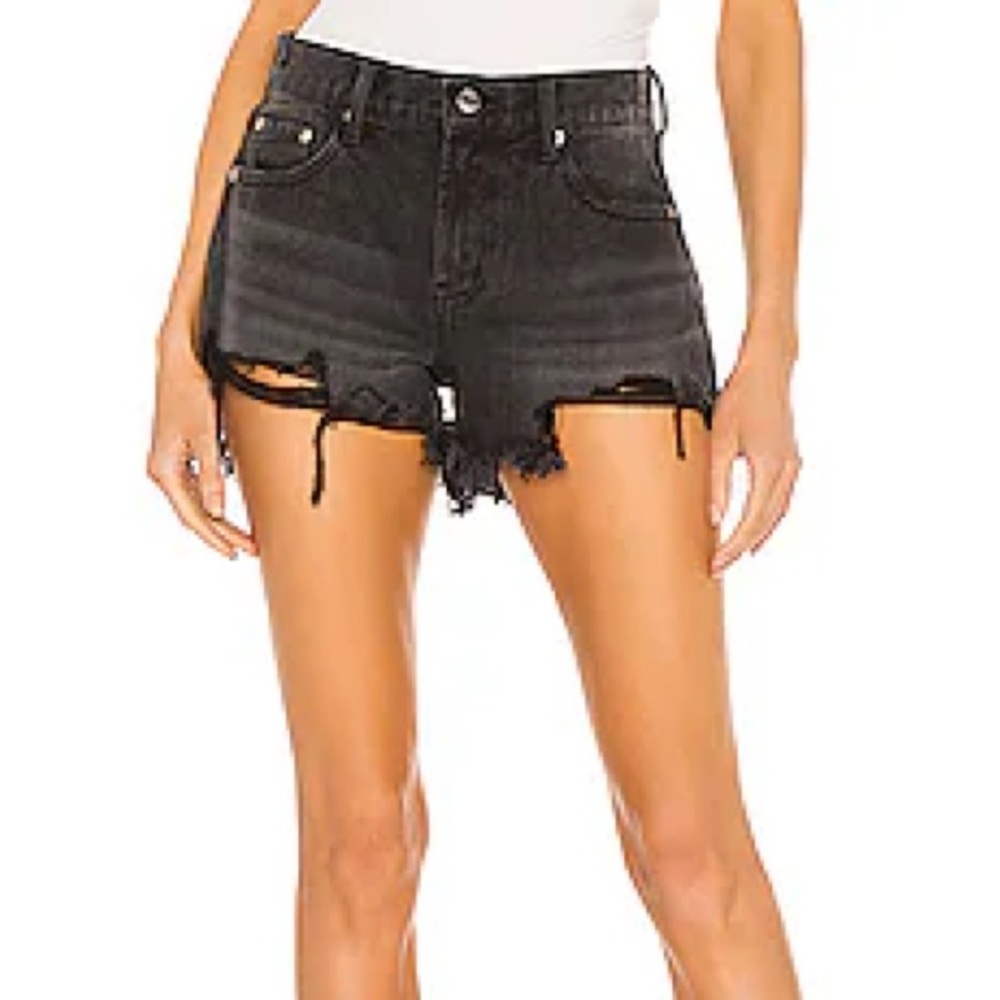 Pistola Gigi Low Rise Cutoff in Night Hour